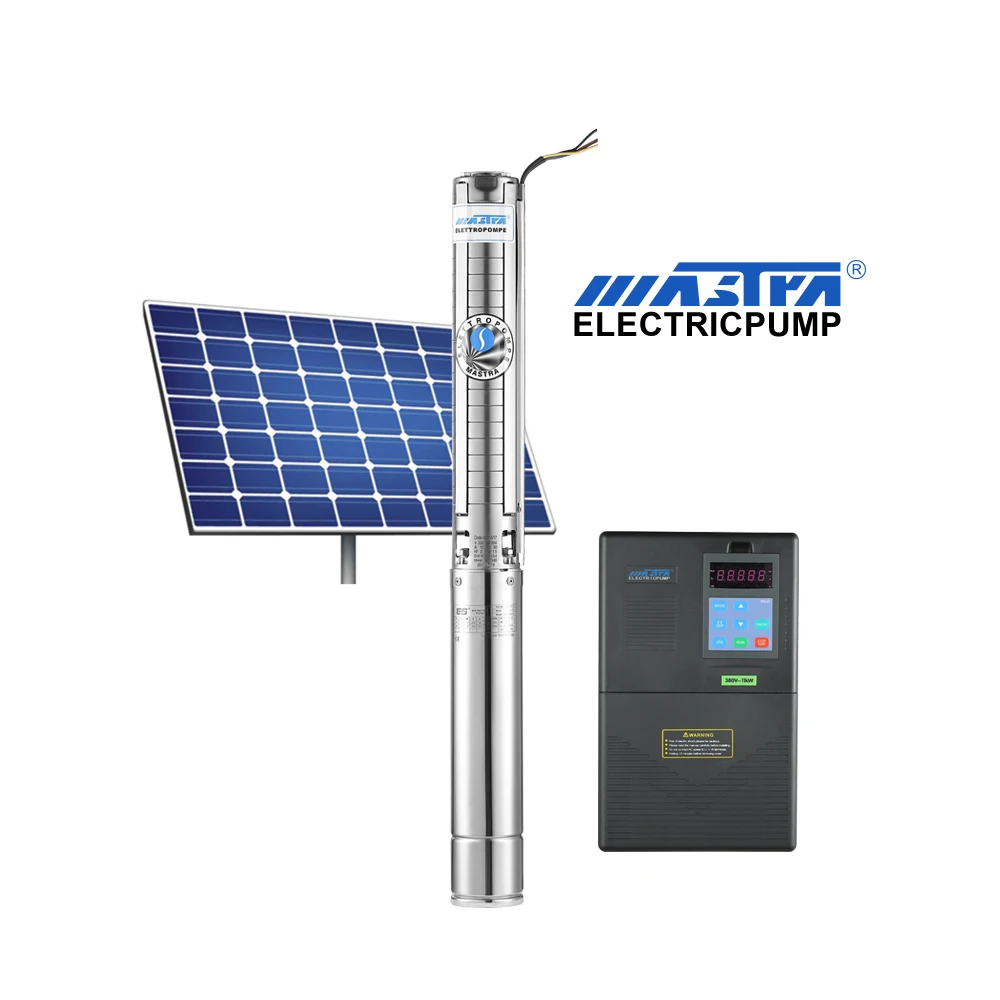 MASTRA wholesale price AC solar powered submersible borehole pumps controller irrigation fountain system solar water pump