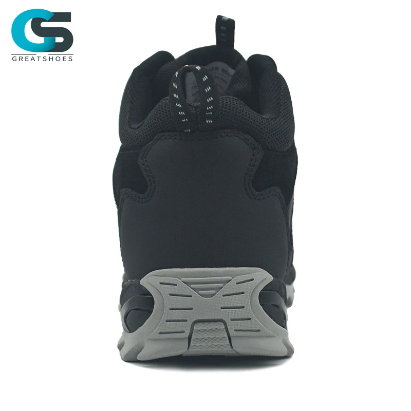 Greatshoes Mens Walking Boots Black Leather Boots,Sports Shoes Boots Mens Fashion Boots,Custom Men Leather Boots Casual