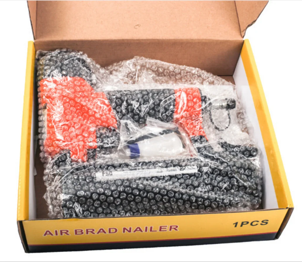 Heavy Duty Steel Wood Sale Carpentry Concrete Staple Gun Pin Framing Brad Stapler Gun Narrow Crown air Pneumatic Stapler