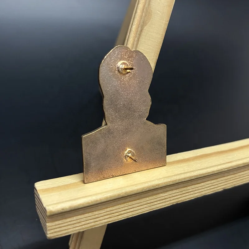 Nickel Plated Custom Korea Idol Souvenir Hard Enamel Metal Lapel Pin Badge Manufacturer Custom High Quality Lapel Pin