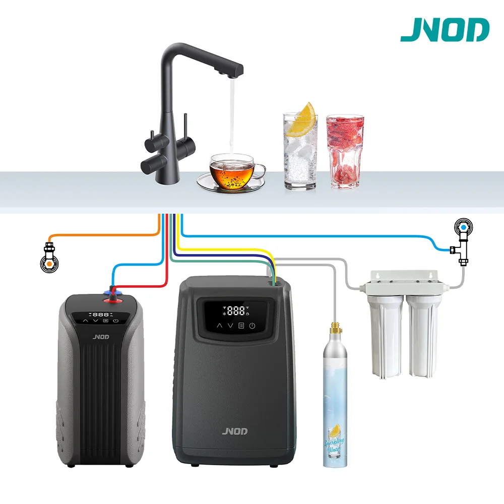 Home Drinking Soda Maker Under Sink Water Filter Dispenser Electric Sparkling Water Maker Tap Cold Water Machine Dispenser