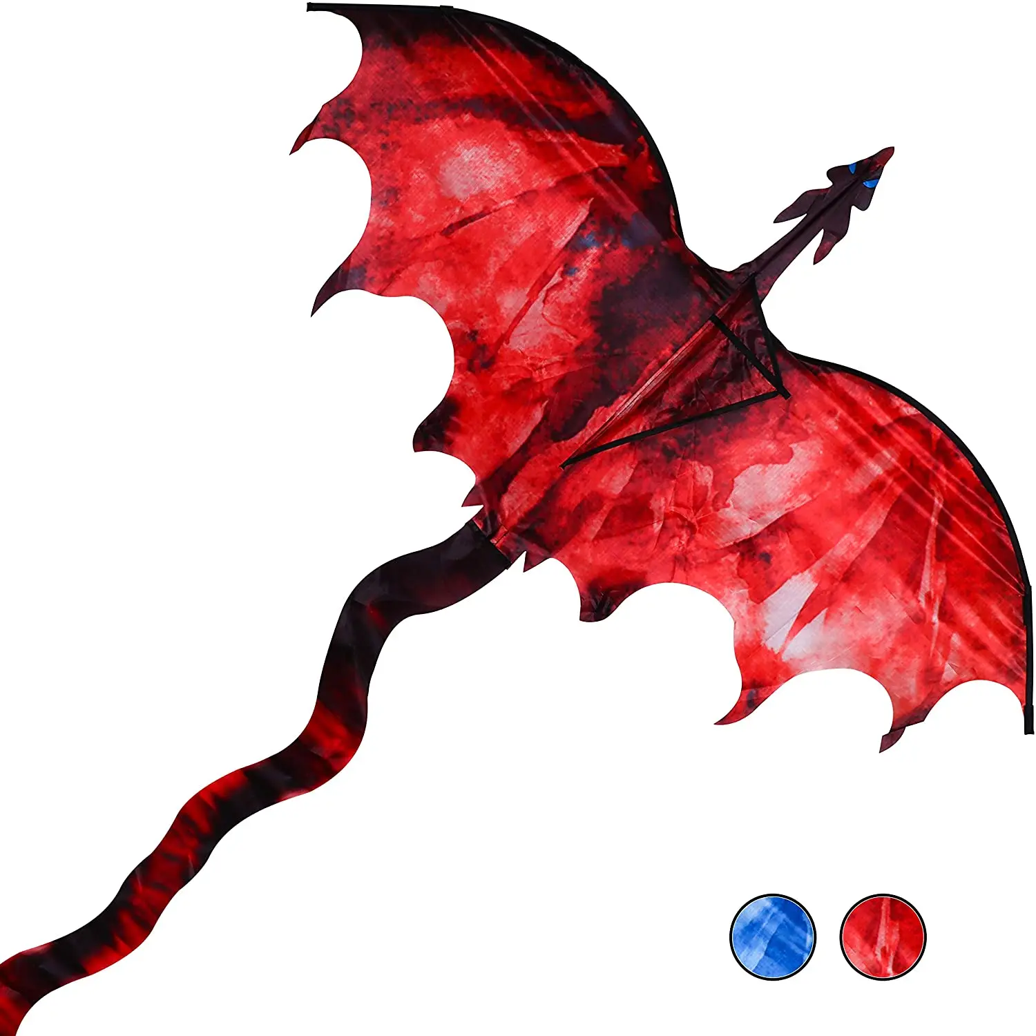 Fiery Dragon 54 огромный воздушный змей для детей и взрослых легко летать по одной линии с хвостом 160