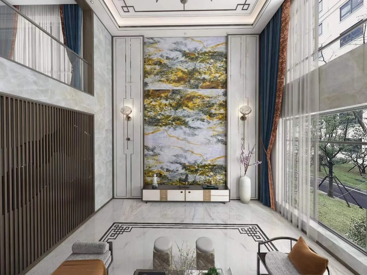 Natural Stone Brazil Multicolor Quartzite For Floor Tiles Wall Panels Stairs Wall Decor Kitchen Island Tabletop Counter