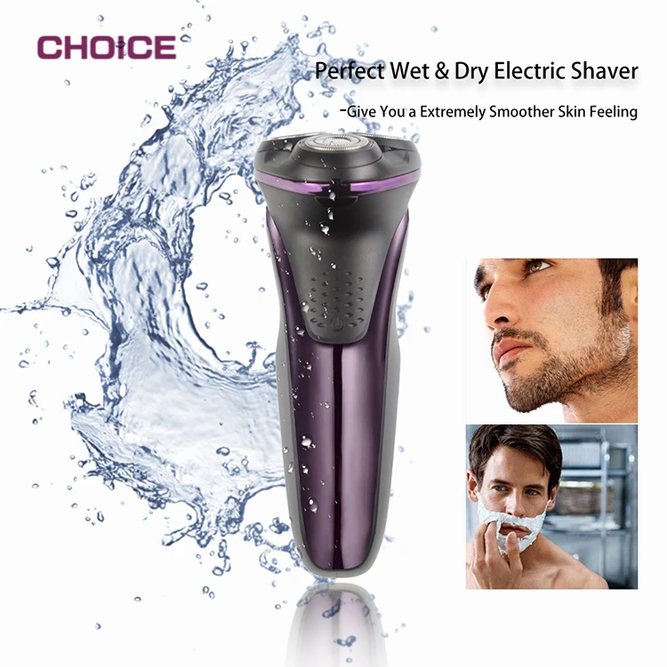 Low Price Stainless Steel USB Triple Rechargeable Electric Shaver Trimmer Waterproof Mens Shaving Razor