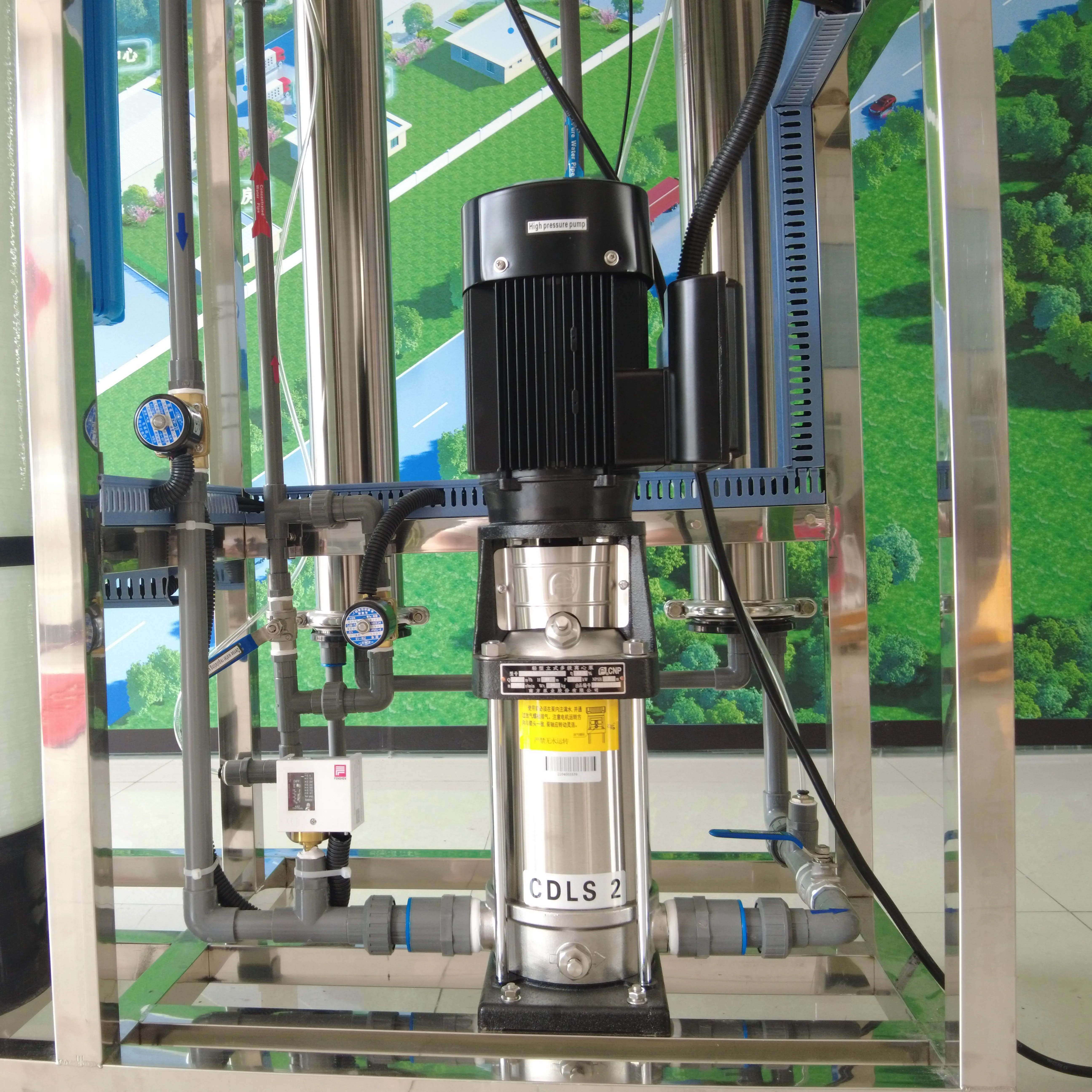 GreenWorld Low Price Pure Drinking Water Reverse Osmosis System Ro Purification Water Treatment Plant