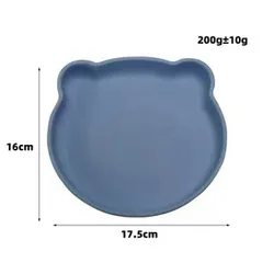 Hot selling ustomizable baby bowls feeding set 100% food-grade BPA FREE silicone kids feeding plastic plate set