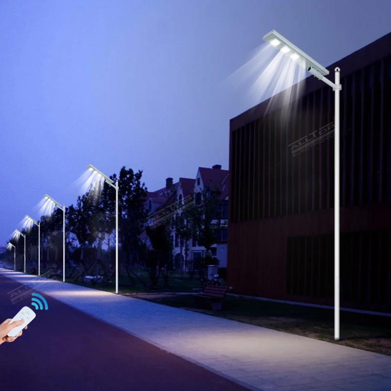 
ALLTOP High power aluminum housing IP66 60w 120w 180w 240w all in one solar led streetlight 