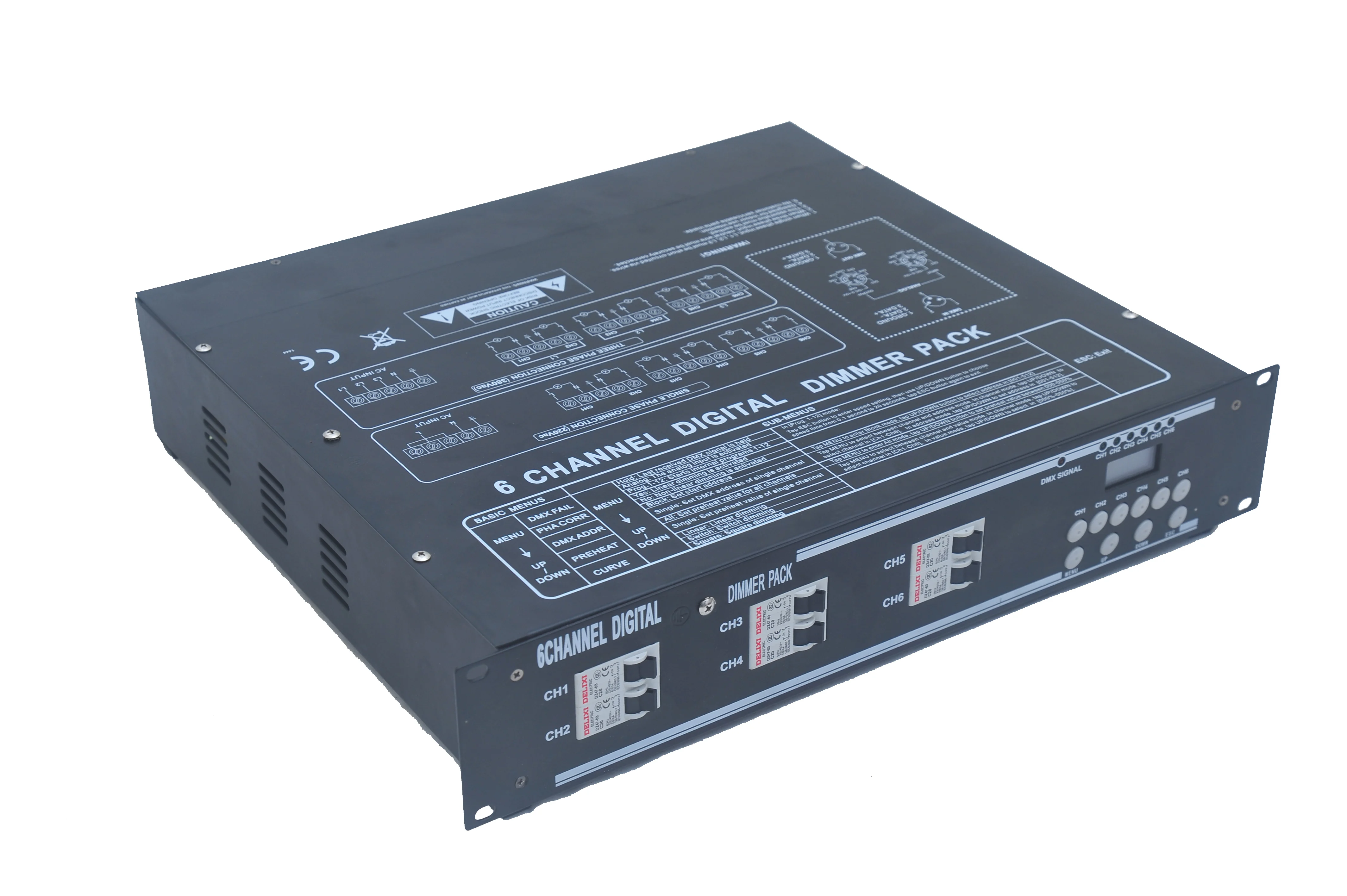 6-канальный Dmx512 цифровой диммер для сценического освещения