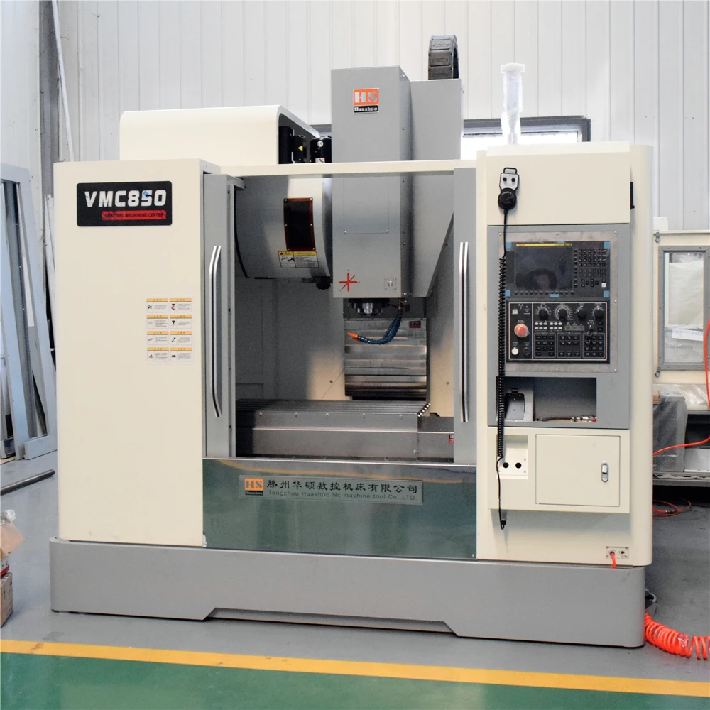 VMC850 Multifunctional CNC Machining Center 8000rpm Single Spindle 20 Bar Vertical Milling Machine with Water Outlet