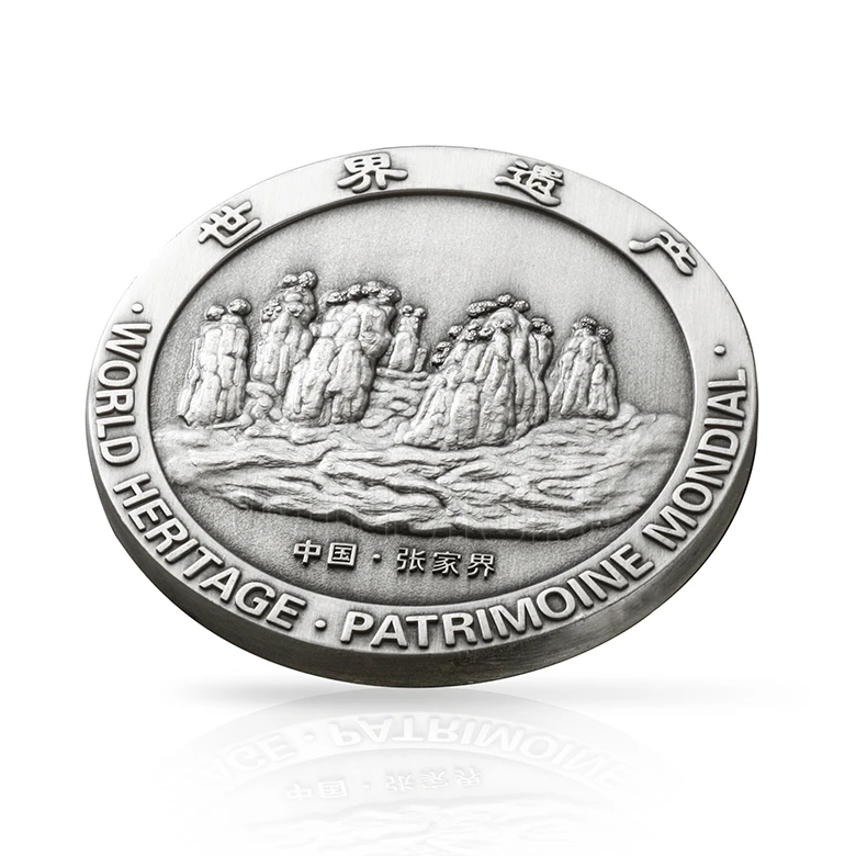 Custom 3D Antique Bronze High Relief Die Struck Challenge Coins for Marathon Race