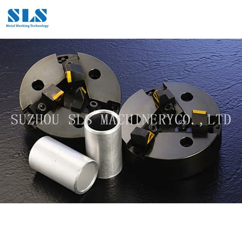 
Double Head Automatic Chamfering Machine for Solid Rod Bar Centre Hole Drilling / Pipe Inner wall Smoothing 