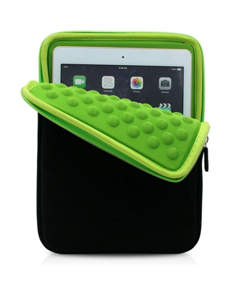 Casepert Embossed Neoprene Padded 7.9 ~ 15.7 Inch Laptop Case Tablet Protective Cover Sleeve Bag