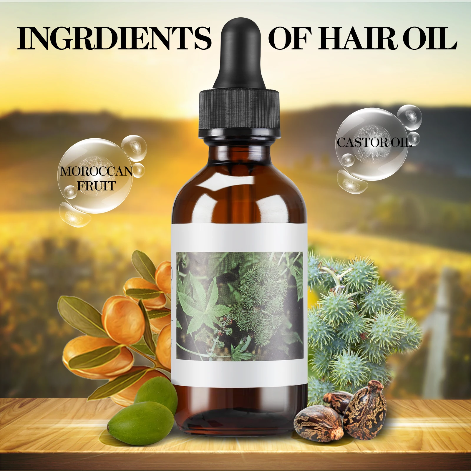 
Органическое Масло Арганы Farger для восстановления натуральных волос, фирменная этикетка для волос, 60 мл 