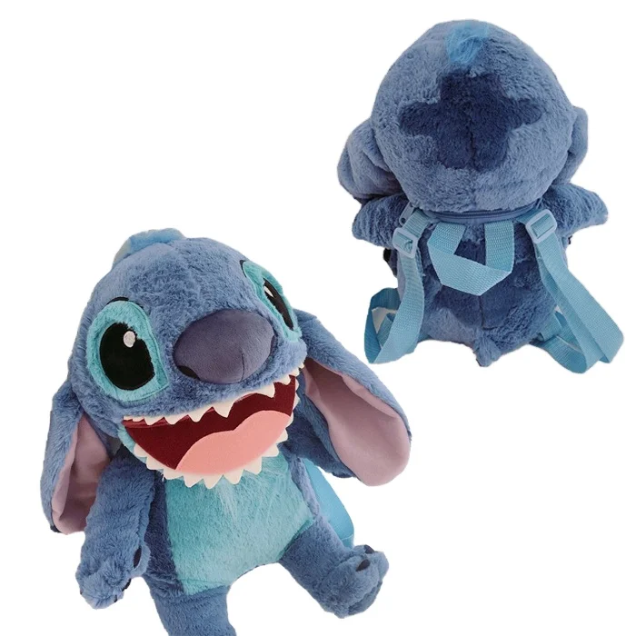 
Super Big Stitch Bag Plush Kawaii Lilo and Stitch Large Cross Stitch for kids 