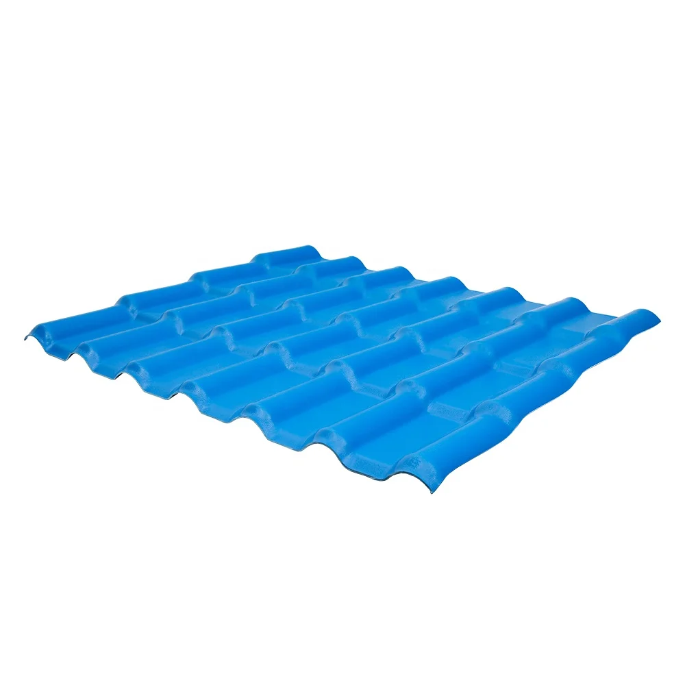 Pvc ASA spanish roof sheet factory waterproof sheets manufacturer plastic roofing sheets home china pvc roof tile