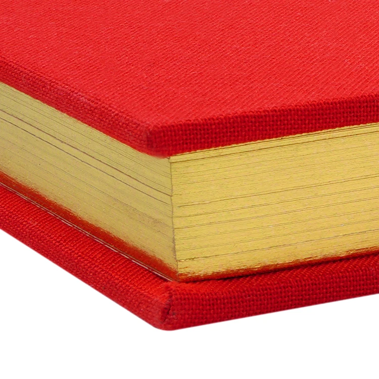 2023 New Products Custom Printing A5 Hardcover Linen Fabric Cover Blank Notebook Journals