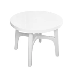 Sale cheap restaurant outdoor round plastic tables and chairs for events