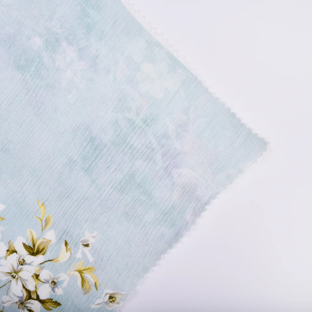 Soft touch floral patterns print  100%viscose challis print fabric woven fabric for women dress