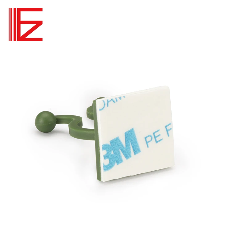 self-adhesive cable tie mount Fireproof insulated U-shaped twist tie nylon 66 tie mounts