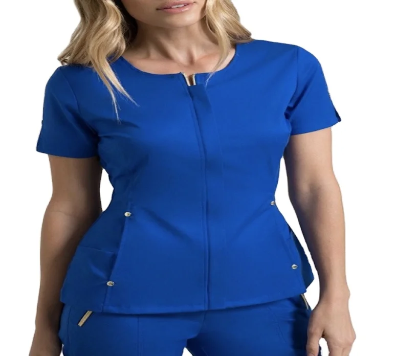 
Work Clothes Professional Custom Spa Top Uniforms Beauty Salon Uniforms Nursing Home Uniforms 