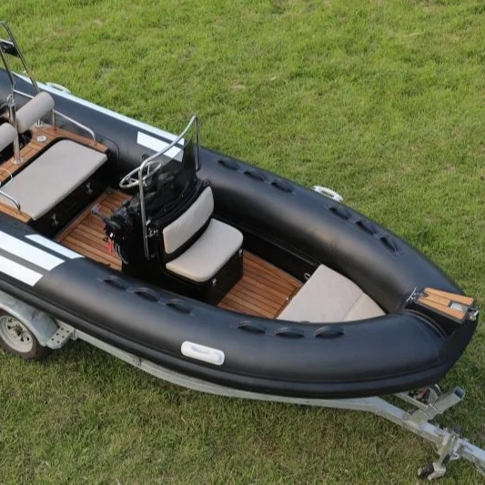15.8Feet RIB480 rigid hull rowing boat luxury yacht sailing boat