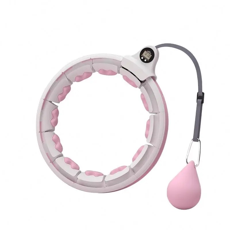 New Design adjustable weighted massage abdomen hula-hoops for Fitness