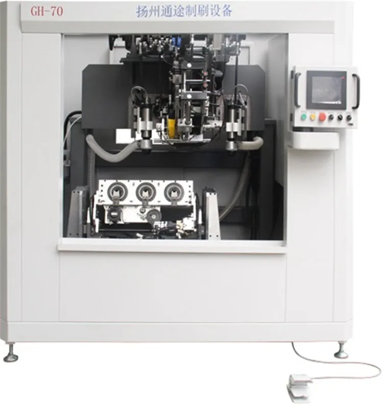 Wholesale Tuft Machinery Axis 5 Tufting Brush Making Machine with drilling tuft brush machinery