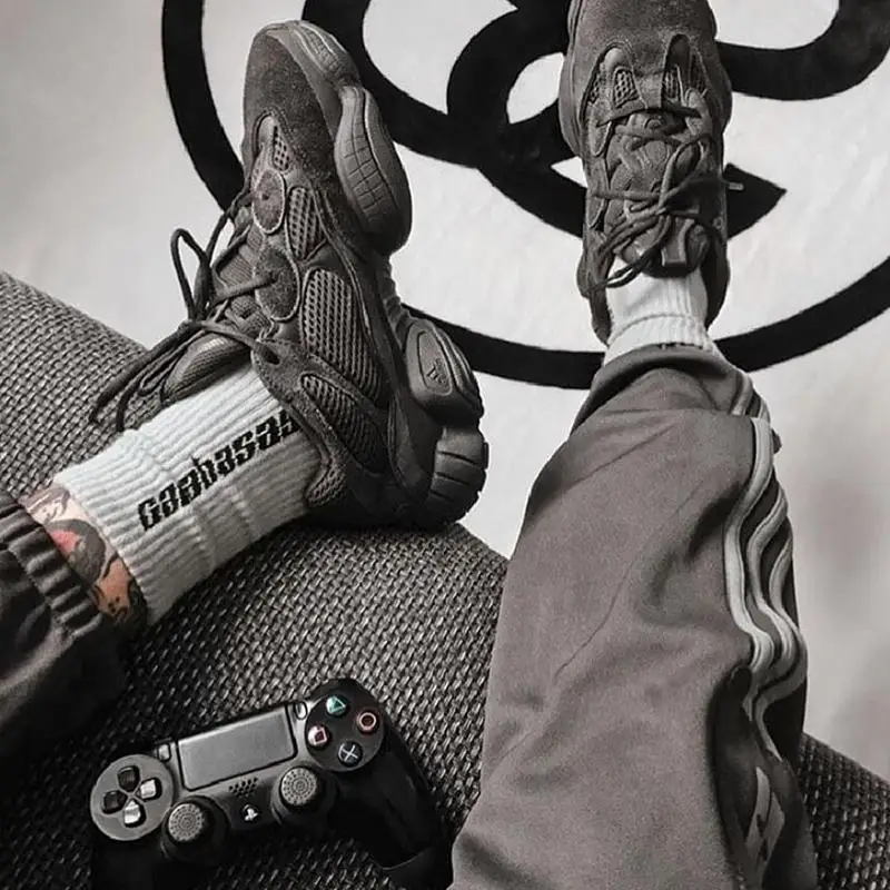 Wholesales 3 Pairs Fashion Socks with Box Set Ribbed 500 350 Socks in Paper Box Custom logo