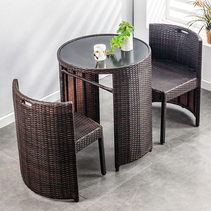 Modern outdoor rattan furniture outdoor patio furniture sets wicker bistro wicker patio set
