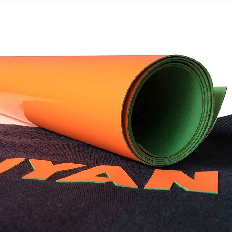 Angelacrox custom Variety colors sustainable mother daughter clothes 3d tpu thick heat transfer vinyl for Textiles