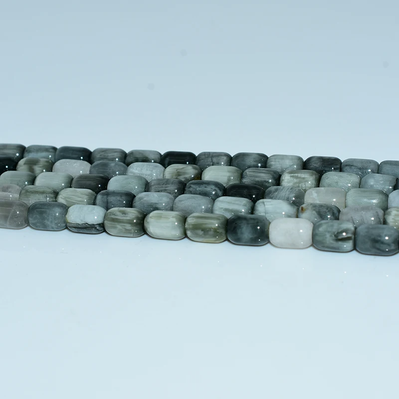 Wholesale 6*9mm Eagle Eye Tube Beads Natural Gemstones for DIY Jewelry Making