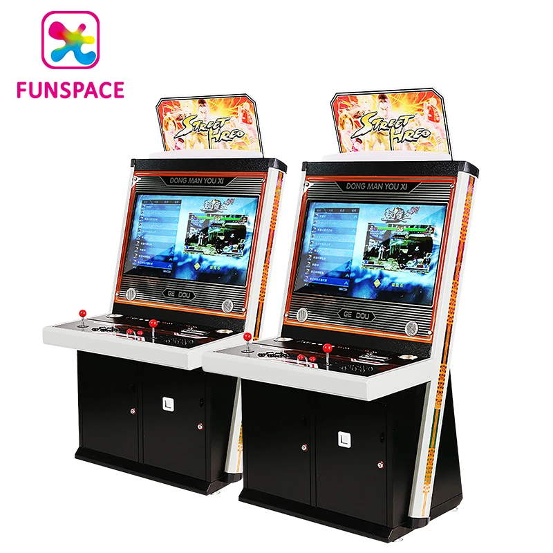 coin operated 32 Inches Arcade Video Games Machine Pandora Box Street Fighter Arcade Machine For Gaming Equipment