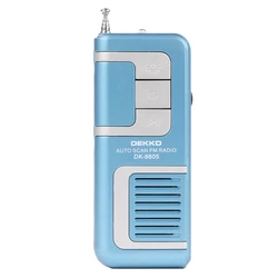 Mini pocket FM radio with speaker OEM LOGO portable radio world fm receiver