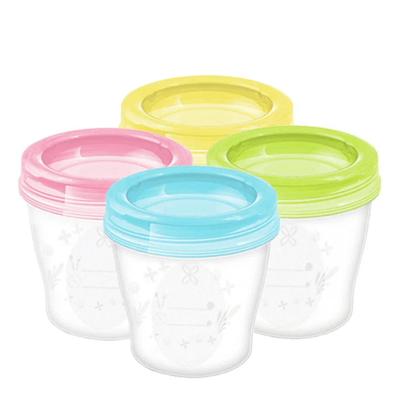 OEM Neck Wide Multifunction Breast Milk Storage Bottle and Storage Cup For Baby Feeding Bottle