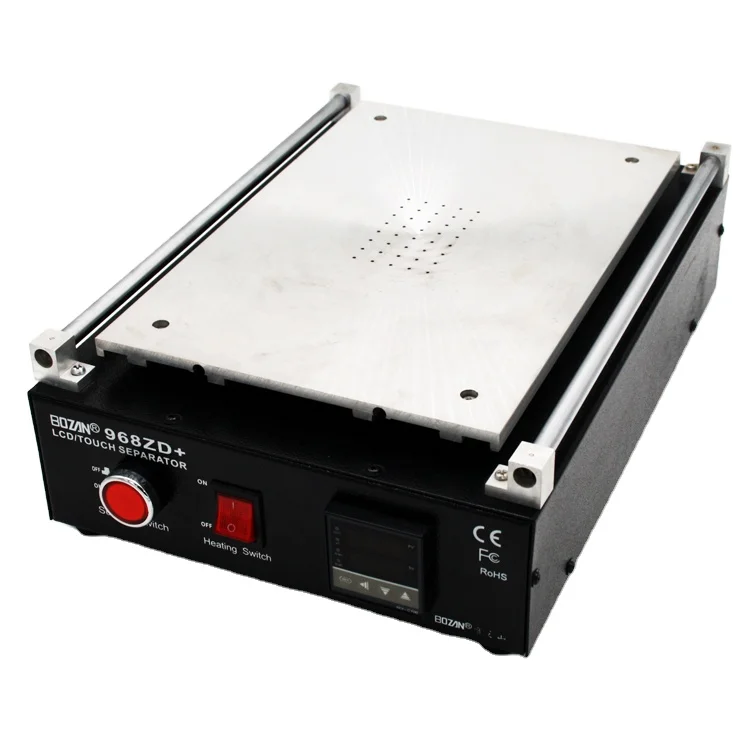BOZAN 968ZD + Встроенный вакуумный насос мобильного телефона ЖК-экран сепаратор машина 14 дюймов объектива для ремонта дисплея + 100 м резки проволоки