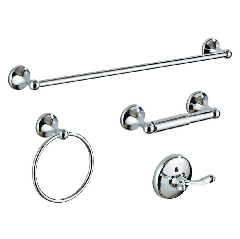 Bathroom Set Accessories With Coat Hook Towel Bar Paper holder Towel Ring Wall mounted Bathroom Hardware Set