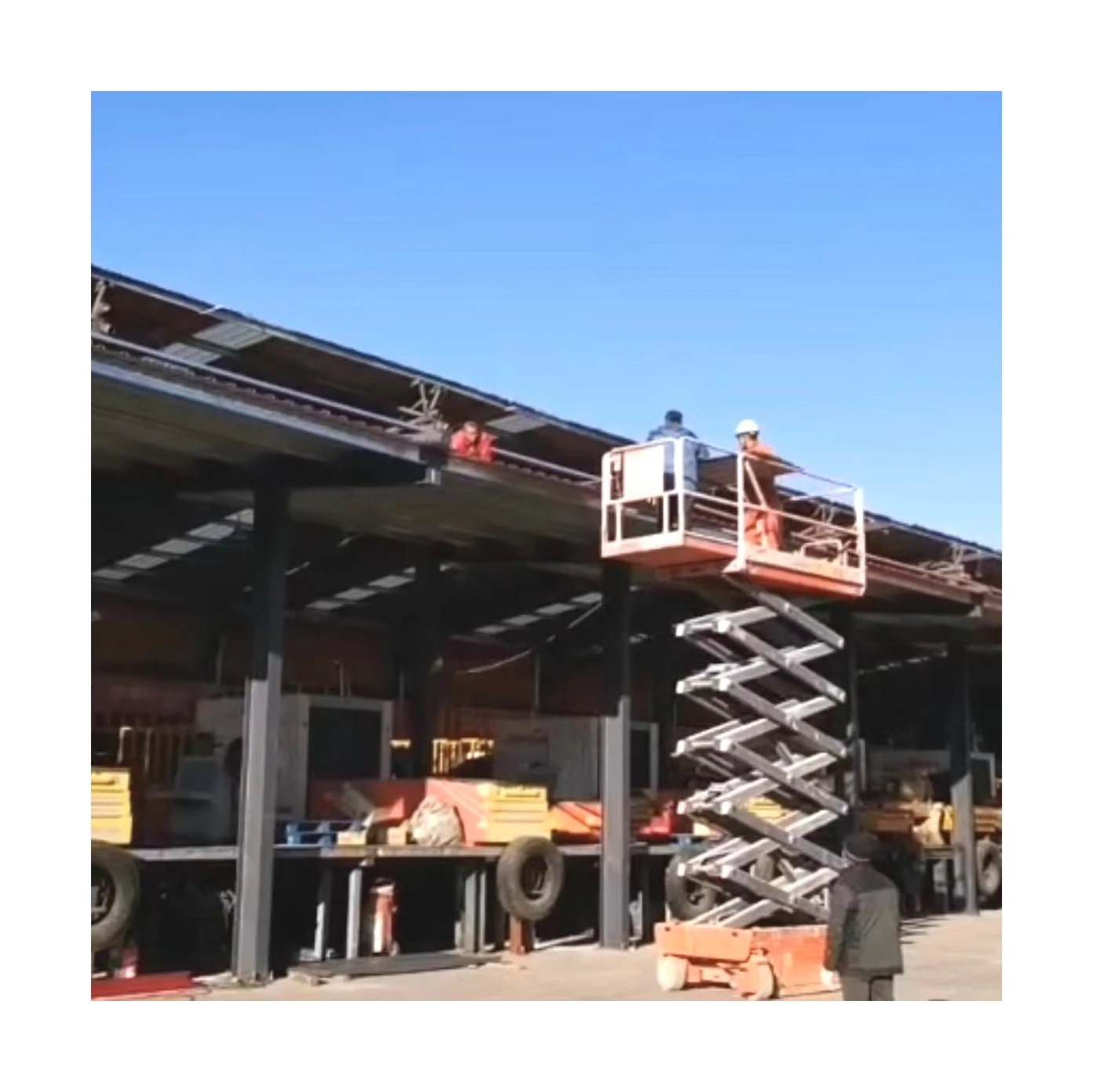 Низкая стоимость сборные промышленные складские стальные конструкции многоэтажное здание