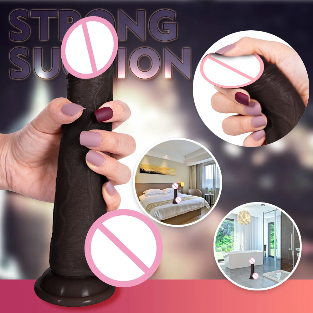 Female Sex Toys Adult Product Vaginal Masturbator G Spot Vibrating Dildo Machine Realistic Thrusting Dildo Vibrator %