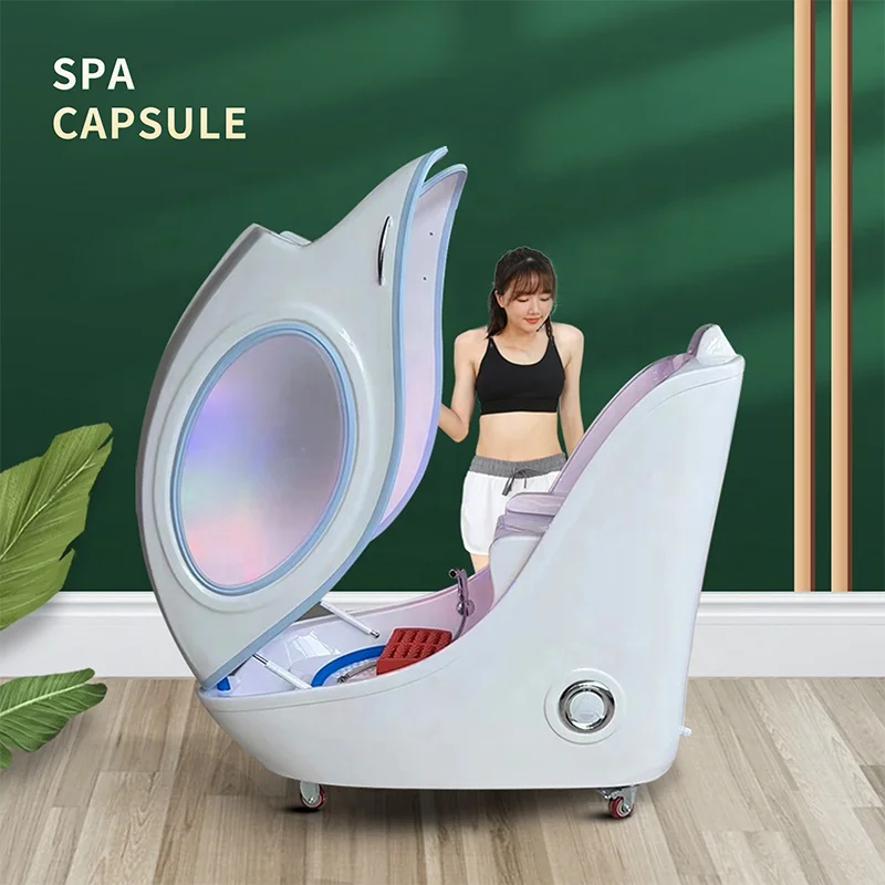 Steam Herbal Hydro Massage Physical PEMF Therapy Beauty Sitting Ozone Far Infrared Sauna Spa Cabin