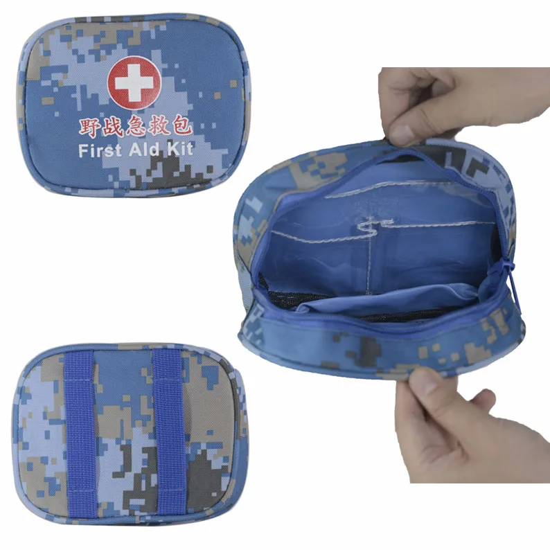 TJD Tourniquet Israel Bandage Chest Seal Airway Blanket Trauma Pouch Tactical First Aid Kit Survival Bag Case Pouch