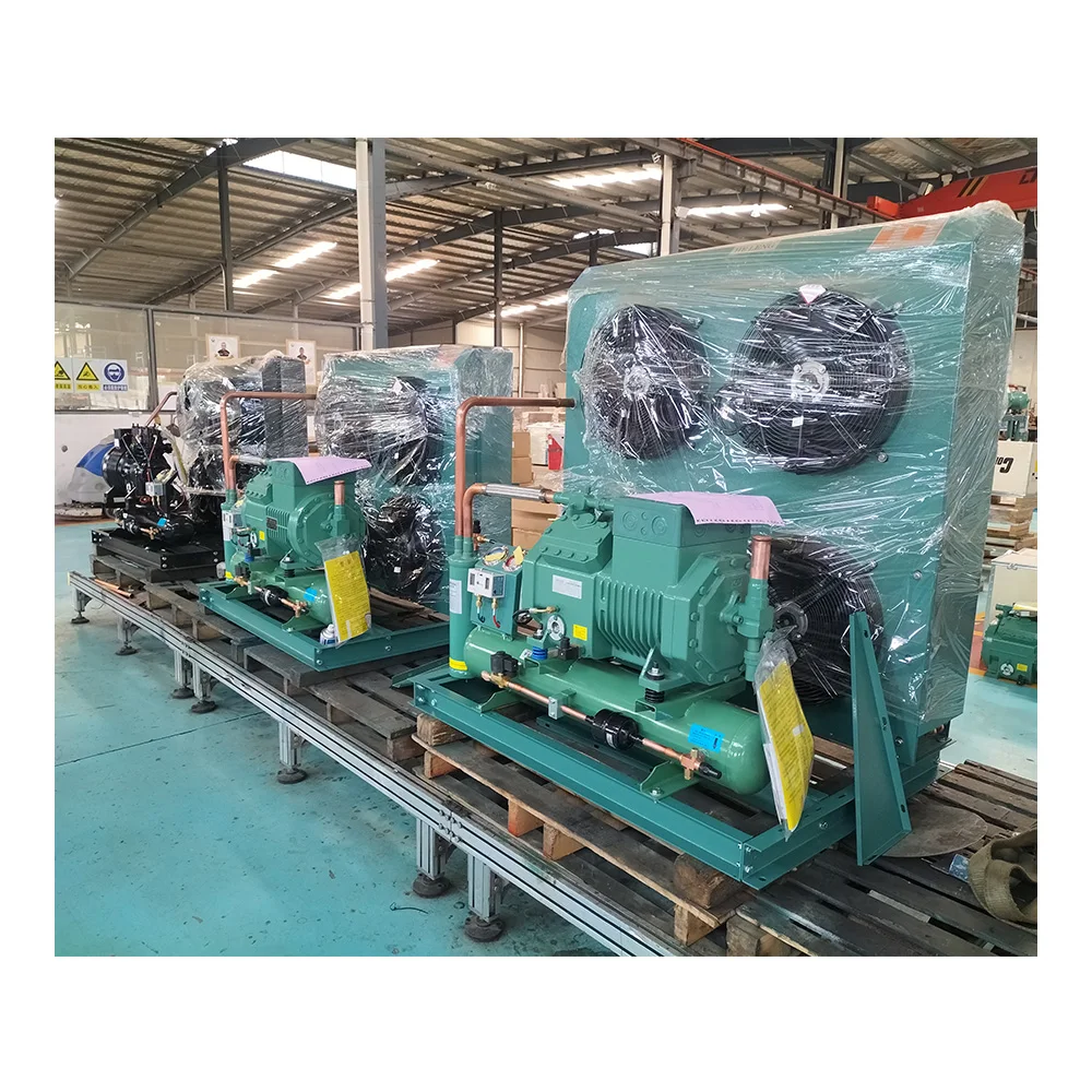 Factory direct sale cold room refrigeration unit chicken frozen condensing units industrial compressor freezers
