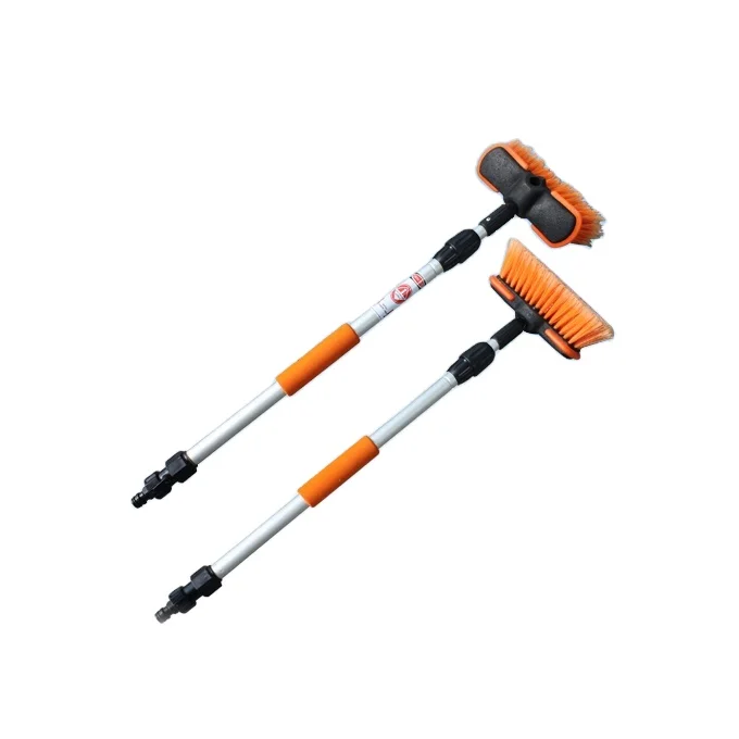 Automatic Soft Bristle water flow car wash brush boat cleaning brush