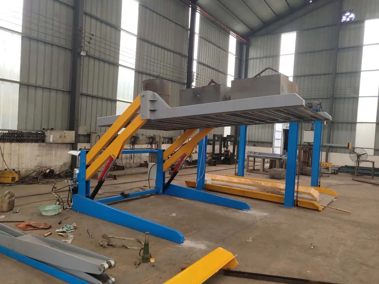ZX Underground Hydraulic Double Deck Scissor Car Parking Lift