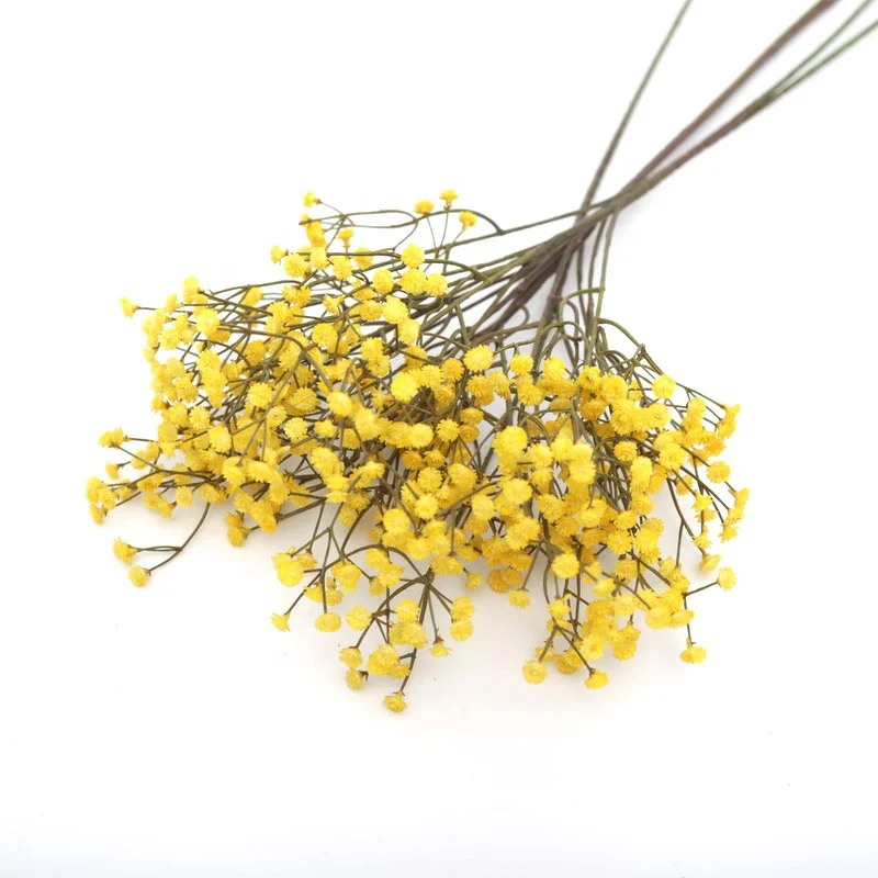 China Artificial Gypsophila Flower Factory Wholesale Latex and Plastic Gypsophila Decorative Flowers & Wreaths