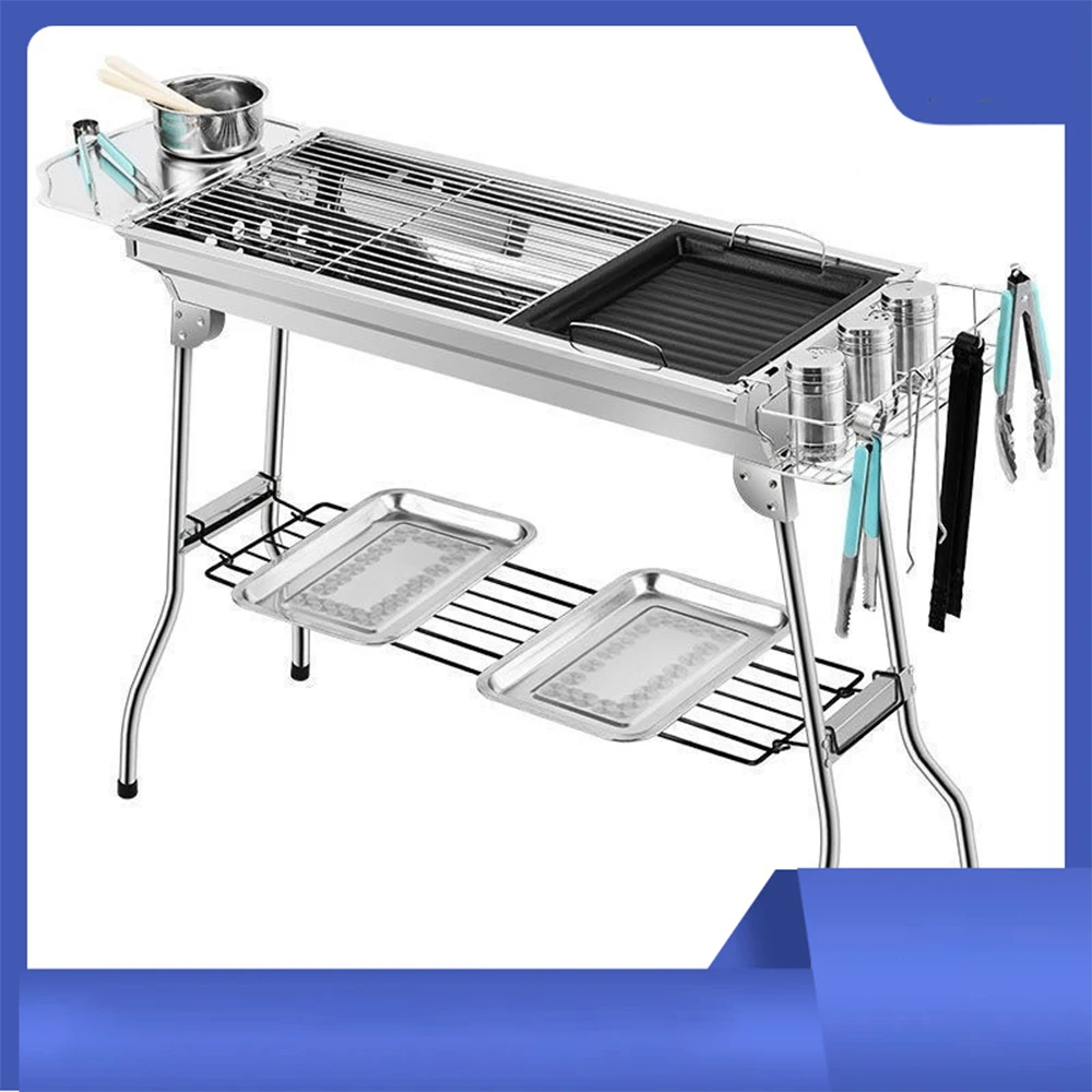 Korean BBQ Grill Smokeless Hardwood Lump,Charcoal Smoker BBQ Grill Wood Pellet Propane-Powered BBQ Grills/