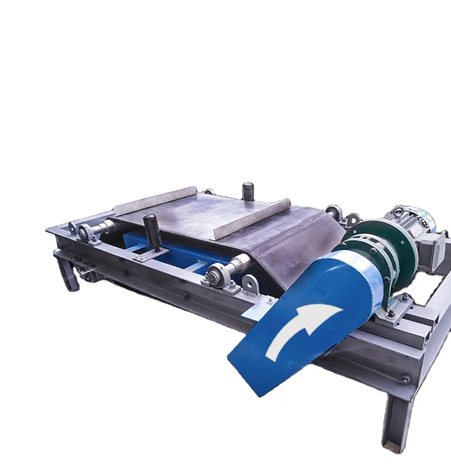 Подвесной магнитный сепаратор для железной руды самоочищающийся аппарат сухой и