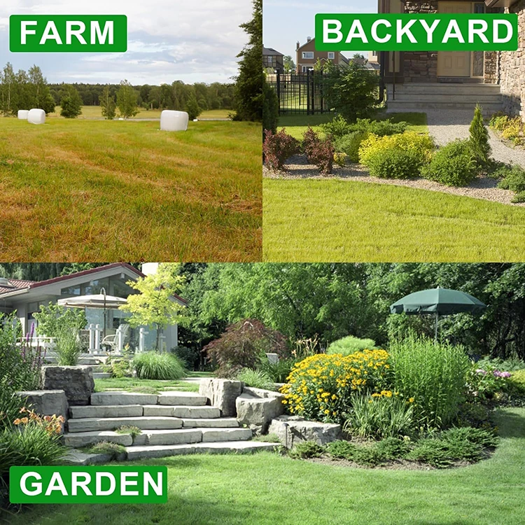 JH-Mech Widely Used Easy Installation Rust-resistant Attractive Design Ground Plate Black Stainless Steel Lawn Leveling Rake