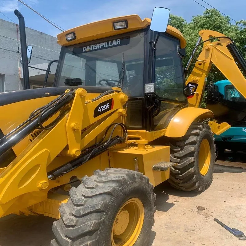 Японский оригинальный экскаватор-погрузчик HANGKUI CAT 420f с сертификатами EMA CE EPA, высокое качество и выгодная цена, 420 кошек