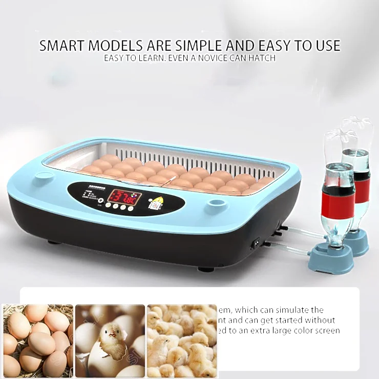 Chocadeira 220V/110V Incubateur Couveuse Oeuf Automatique Egg Incubator Automatic 64 Bird Duck Eggs Incubators Chicken Incubator