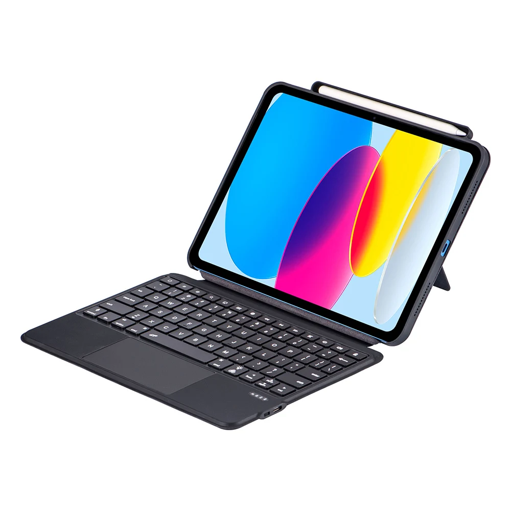 2024 Newest BT Wireless Keyboard Case For iPad10 10.9inch Generation 10.9 inch keyboard Cover Case